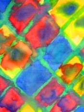 experiments with silk painting